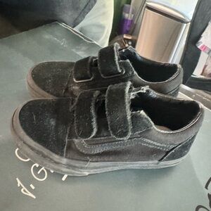 Kids Vans old skools Velcro